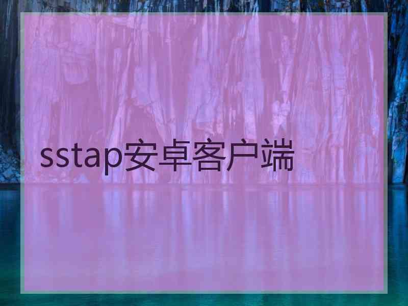 sstap安卓客户端