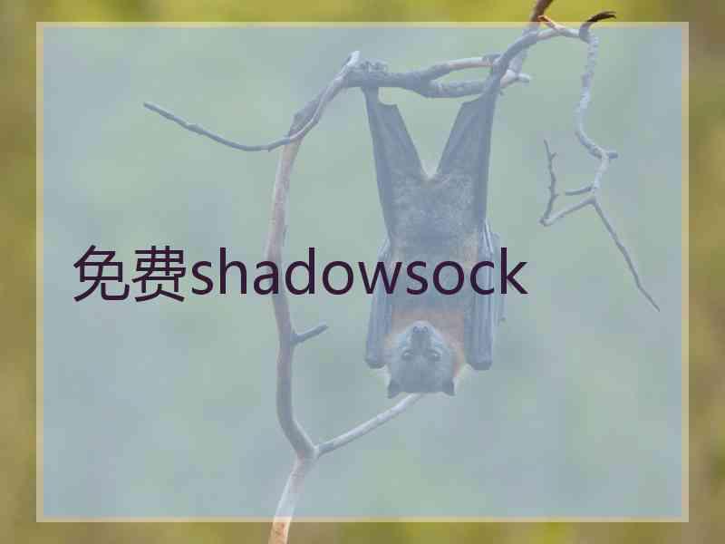 免费shadowsock