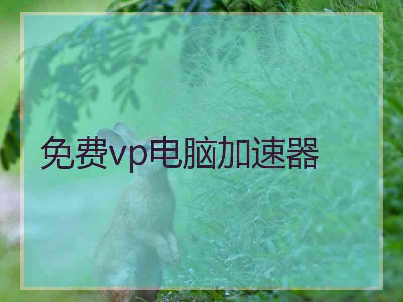 免费vp电脑加速器