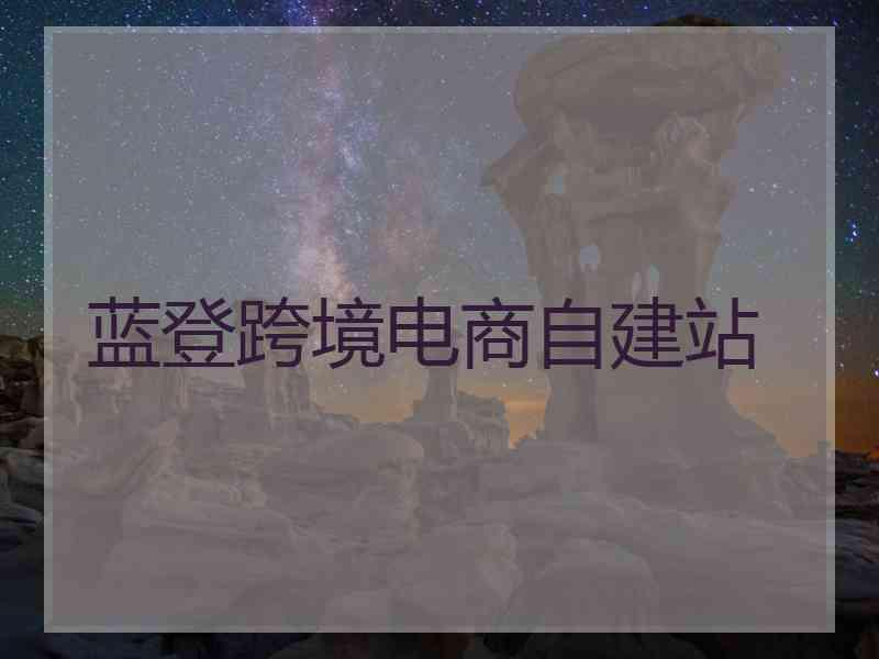 蓝登跨境电商自建站