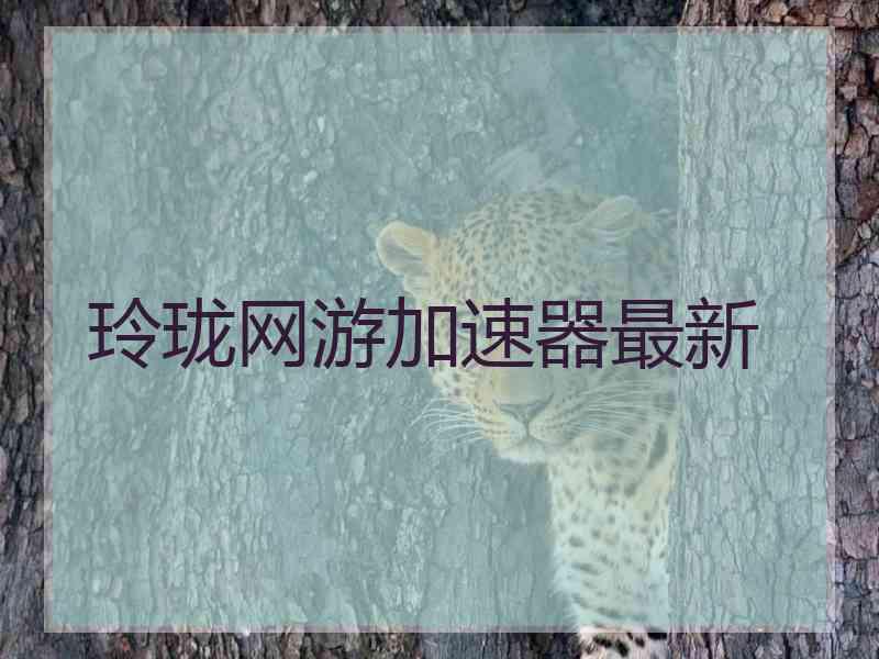 玲珑网游加速器最新