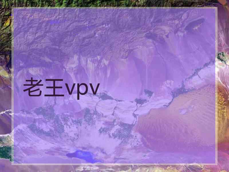 老王vpv